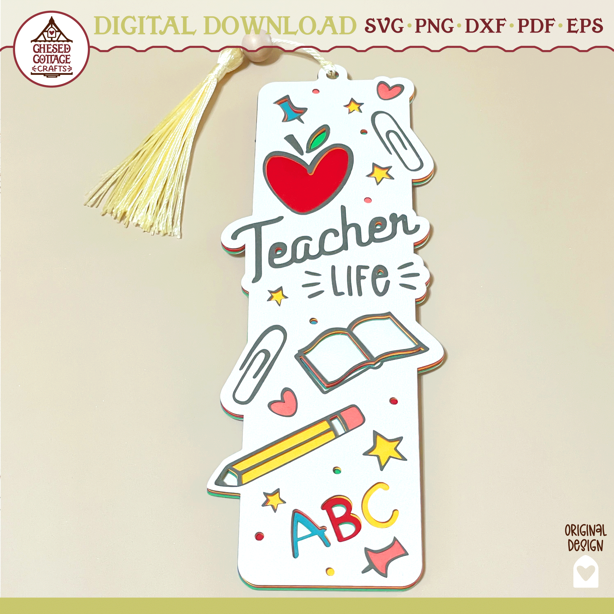 Teacher Life Bookmark - Image 4